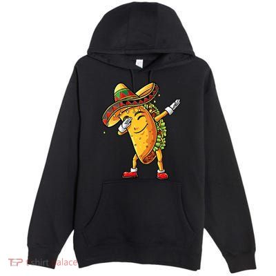 Dabbing Taco Cinco De Mayo Funny Mexican Food Dab Premium Pullover Hoodie