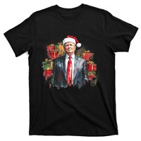 Donald Trump Christmas Trump With Santa Hat T-Shirt