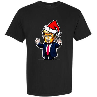 Donald Trump Christmas For Dads & Women Christmas Trump Garment-Dyed Heavyweight T-Shirt