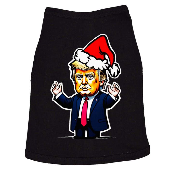 Donald Trump Christmas For Dads & Women Christmas Trump Doggie Tank