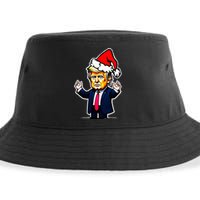 Donald Trump Christmas For Dads & Women Christmas Trump Sustainable Bucket Hat