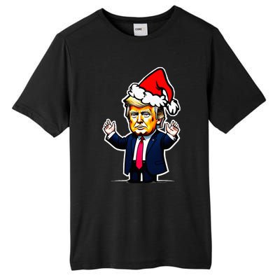 Donald Trump Christmas For Dads & Women Christmas Trump Tall Fusion ChromaSoft Performance T-Shirt