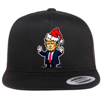 Donald Trump Christmas For Dads & Women Christmas Trump Flat Bill Trucker Hat