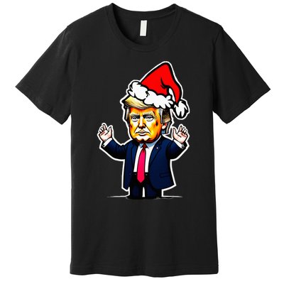 Donald Trump Christmas For Dads & Women Christmas Trump Premium T-Shirt