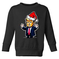 Donald Trump Christmas For Dads & Women Christmas Trump Toddler Sweatshirt