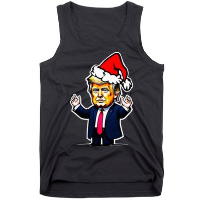 Donald Trump Christmas For Dads & Women Christmas Trump Tank Top