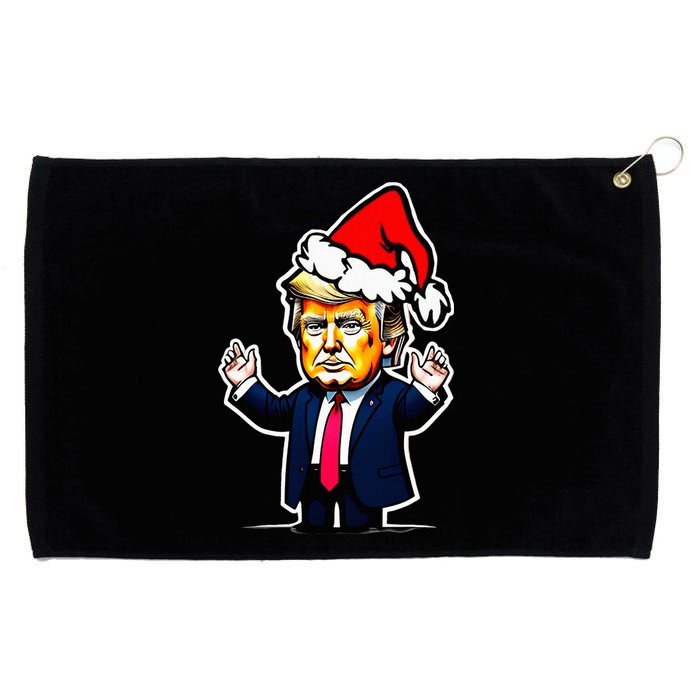 Donald Trump Christmas For Dads & Women Christmas Trump Grommeted Golf Towel