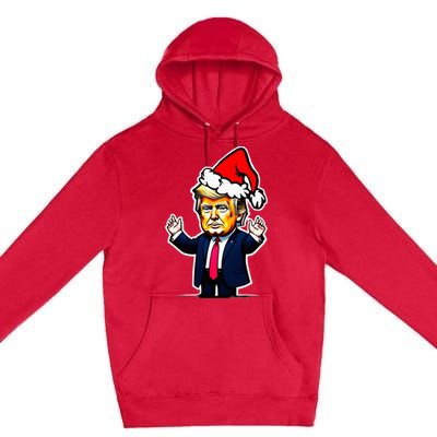 Donald Trump Christmas For Dads & Women Christmas Trump Premium Pullover Hoodie