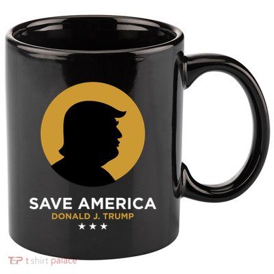 Donald Trump Classy Save America 11oz C Handle Ceramic Mug