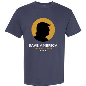 Donald Trump Classy Save America Garment-Dyed Heavyweight T-Shirt