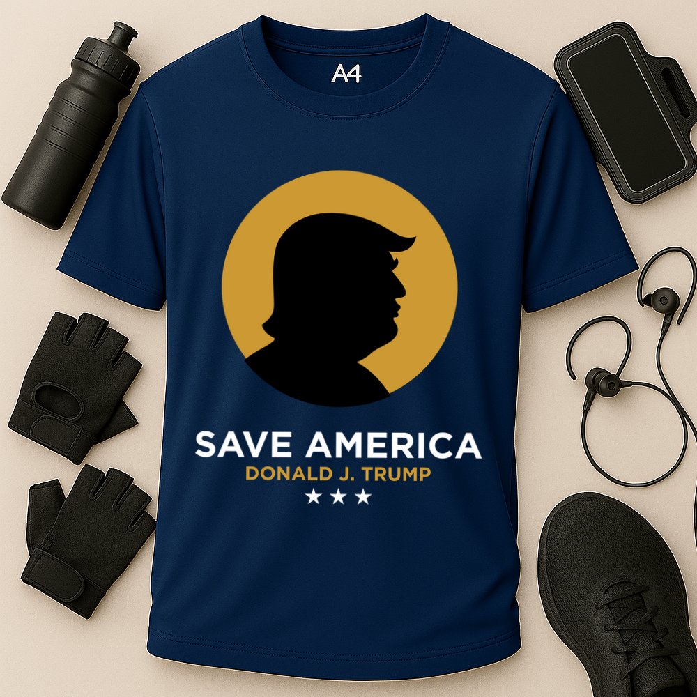 Donald Trump Classy Save America Cooling Performance Crew T-Shirt