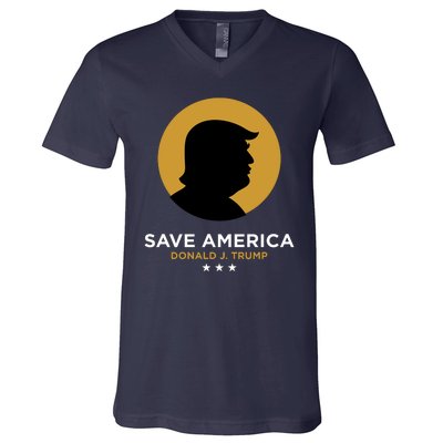 Donald Trump Classy Save America V-Neck T-Shirt