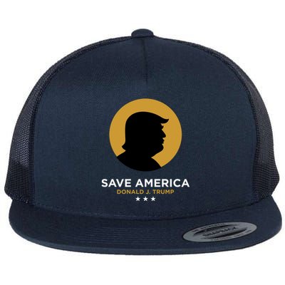 Donald Trump Classy Save America Flat Bill Trucker Hat