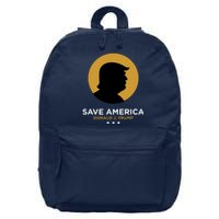 Donald Trump Classy Save America 16 in Basic Backpack