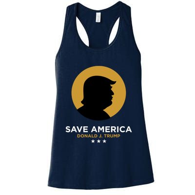 Donald Trump Classy Save America Womens Tank Top