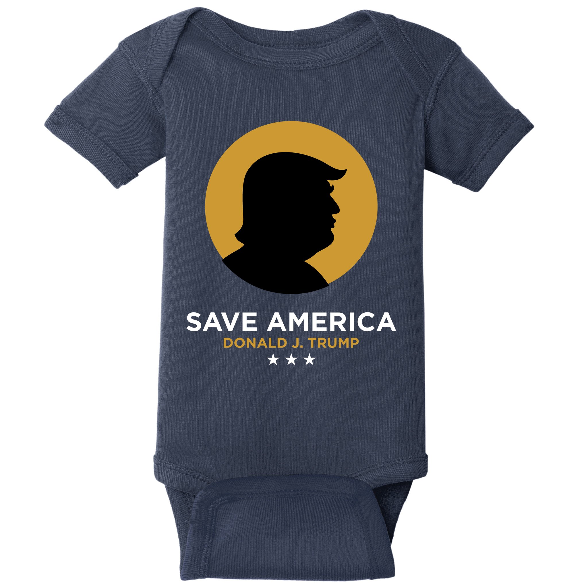 Donald Trump Classy Save America Baby Bodysuit