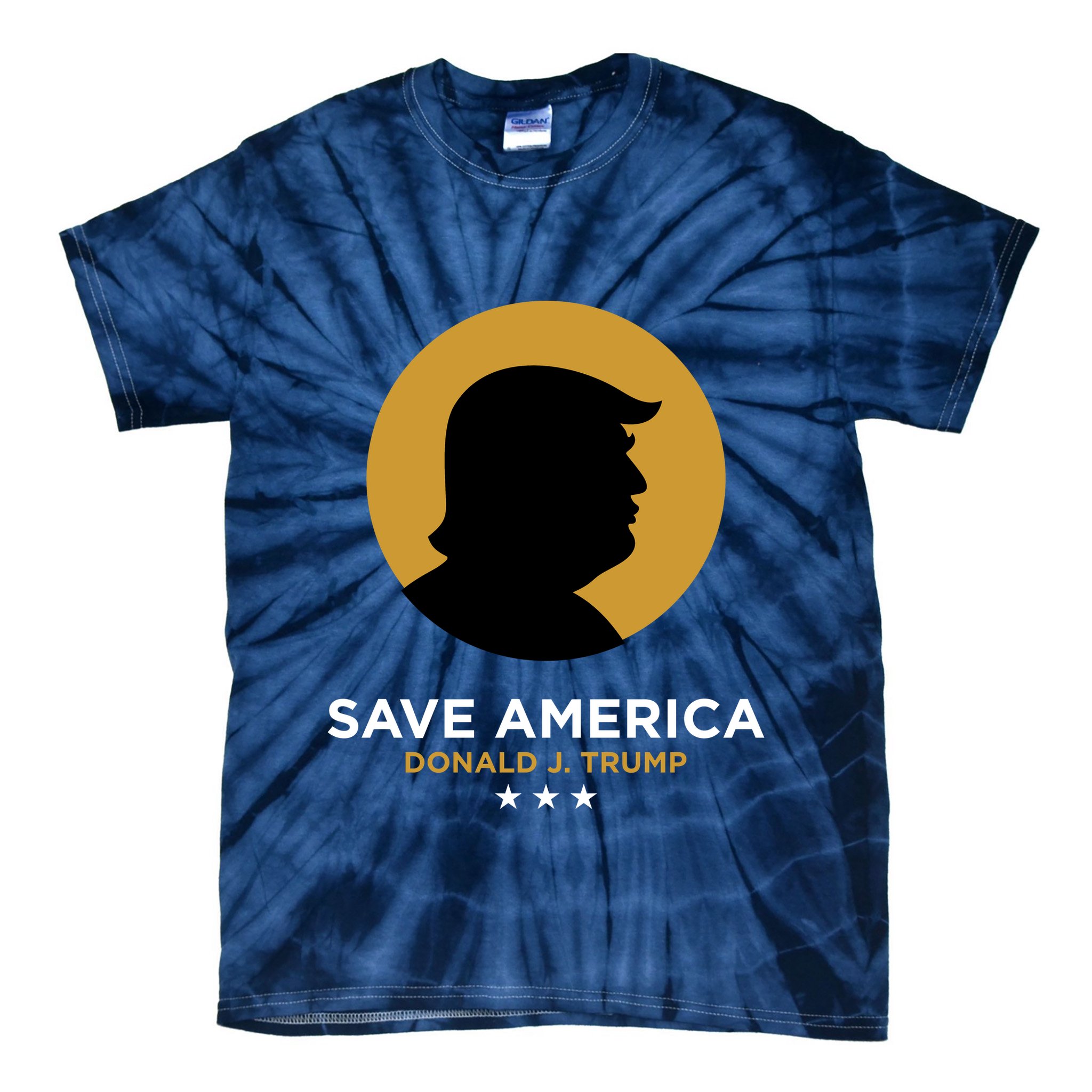 Donald Trump Classy Save America Tie-Dye T-Shirt