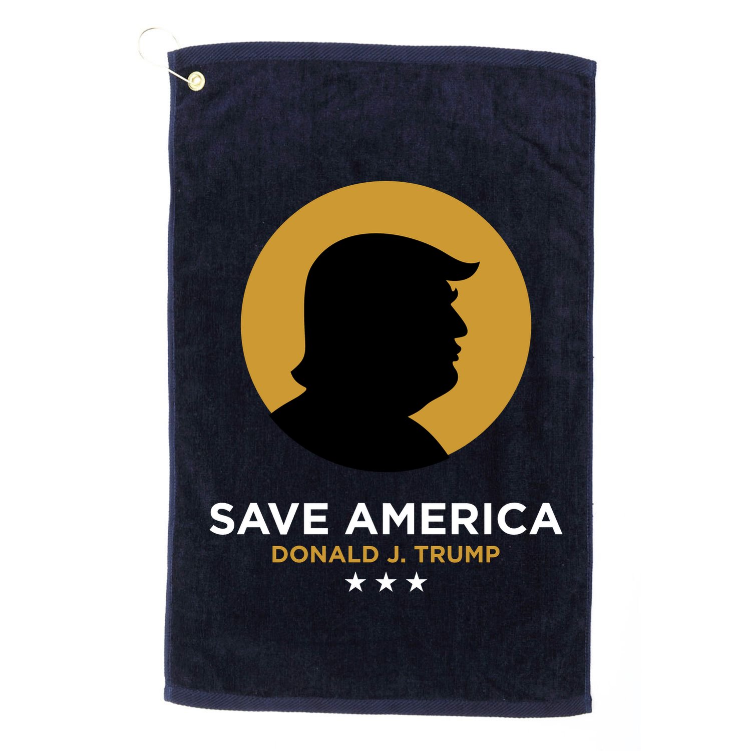 Donald Trump Classy Save America Golf Towel