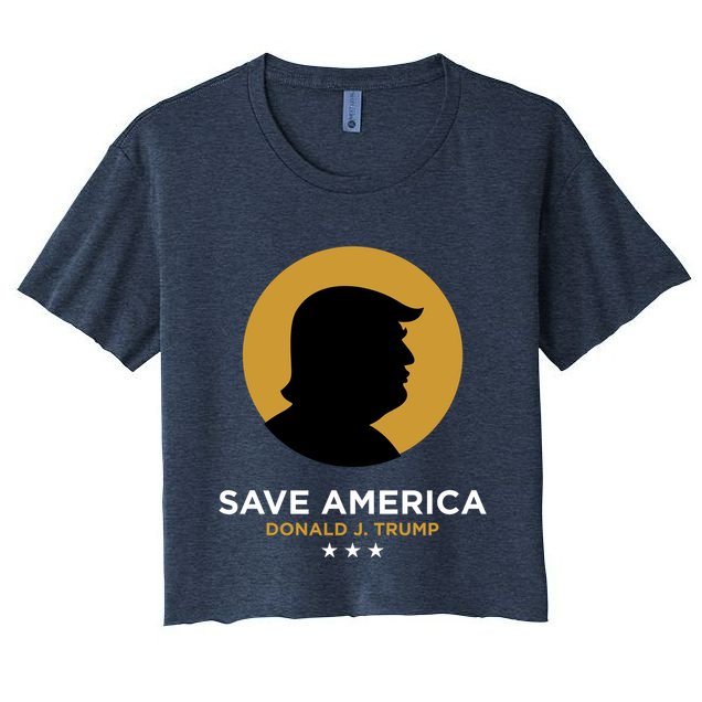 Donald Trump Classy Save America Crop Top