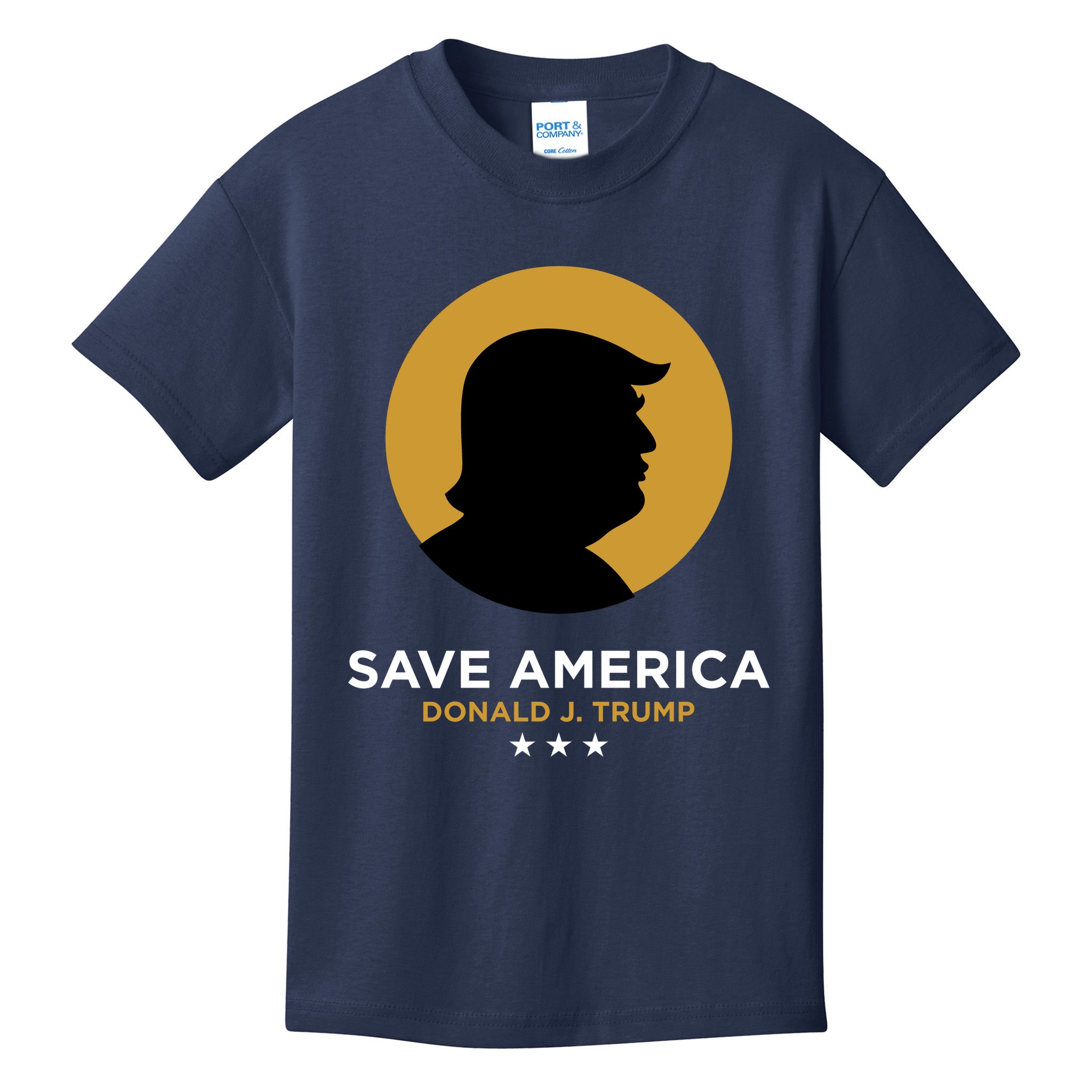 Donald Trump Classy Save America Kids T-Shirt