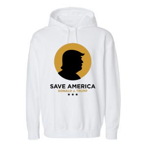 Donald Trump Classy Save America Garment-Dyed Fleece Hoodie