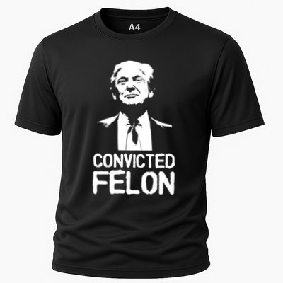 Donald Trump Convicted Felon Stencil Graffiti Performance Shirt