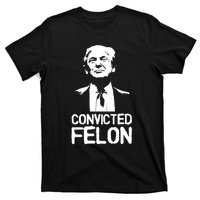 Donald Trump Convicted Felon Stencil Graffiti T-Shirt