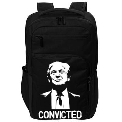 Donald Trump Convicted Felon Stencil Graffiti Impact Tech Backpack