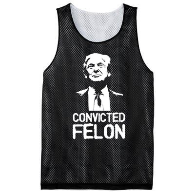 Donald Trump Convicted Felon Stencil Graffiti Mesh Reversible Basketball Jersey Tank