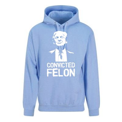 Donald Trump Convicted Felon Stencil Graffiti Unisex Surf Hoodie