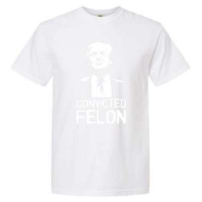 Donald Trump Convicted Felon Stencil Graffiti Garment-Dyed Heavyweight T-Shirt