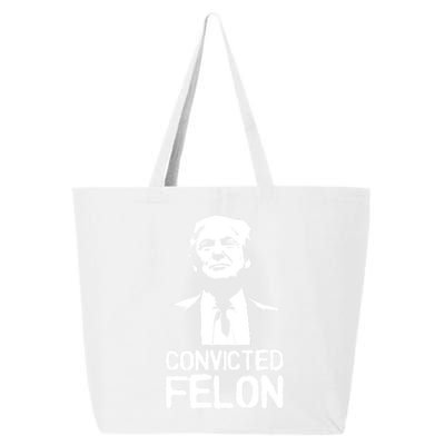 Donald Trump Convicted Felon Stencil Graffiti 25L Jumbo Tote