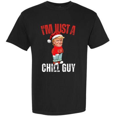 Donald Trump Christmas Chill Meme Guy Garment-Dyed Heavyweight T-Shirt