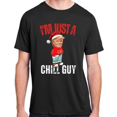 Donald Trump Christmas Chill Meme Guy Adult ChromaSoft Performance T-Shirt