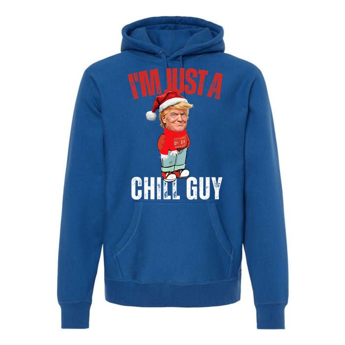 Donald Trump Christmas Chill Meme Guy Premium Hoodie