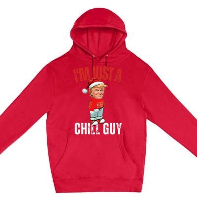 Donald Trump Christmas Chill Meme Guy Premium Pullover Hoodie