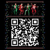 Dancing Trump Christmas Qr President 2024 Dance Code Impact Tech Backpack