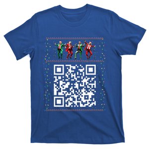 Dancing Trump Christmas Qr President 2024 Dance Code T-Shirt