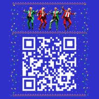 Dancing Trump Christmas Qr President 2024 Dance Code Bag