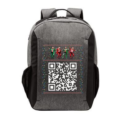 Dancing Trump Christmas Qr President 2024 Dance Code Vector Backpack
