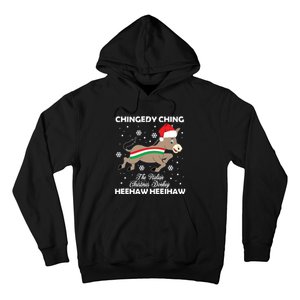 Dominick The Christmas Donkey Italian Donkey Hoodie