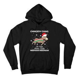 Dominick The Christmas Donkey Italian Donkey Tall Hoodie