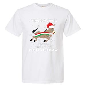 Dominick The Christmas Donkey Italian Donkey Garment-Dyed Heavyweight T-Shirt