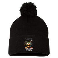 Duck The Customer Is Not Always Right Sometimes The Customer Pom Pom 12in Knit Beanie