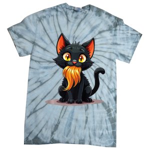 Donald Trump Cat Ladies For Kamala Harris 2024 Sarcastic Premium Tie-Dye T-Shirt