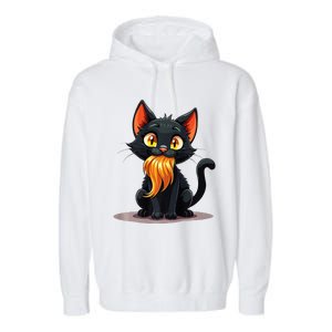 Donald Trump Cat Ladies For Kamala Harris 2024 Sarcastic Premium Garment-Dyed Fleece Hoodie