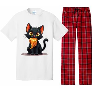 Donald Trump Cat Ladies For Kamala Harris 2024 Sarcastic Premium Pajama Set