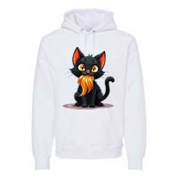 Donald Trump Cat Ladies For Kamala Harris 2024 Sarcastic Premium Premium Hoodie