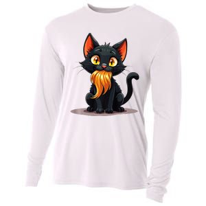 Donald Trump Cat Ladies For Kamala Harris 2024 Sarcastic Premium Cooling Performance Long Sleeve Crew