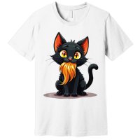 Donald Trump Cat Ladies For Kamala Harris 2024 Sarcastic Premium Premium T-Shirt